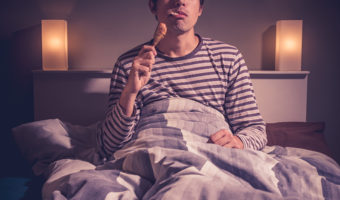 Late night eating can be bad for your overall and oral health!