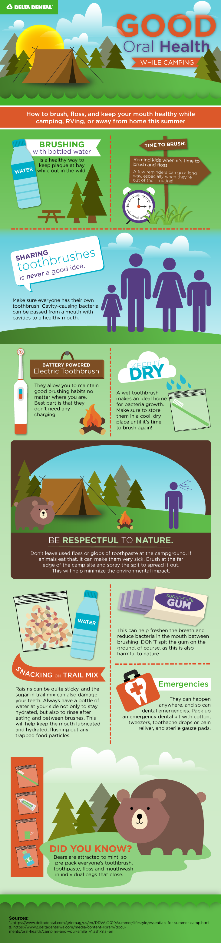 Healthy Outdoor Smiles | How to Have Good Oral Health While Camping ...