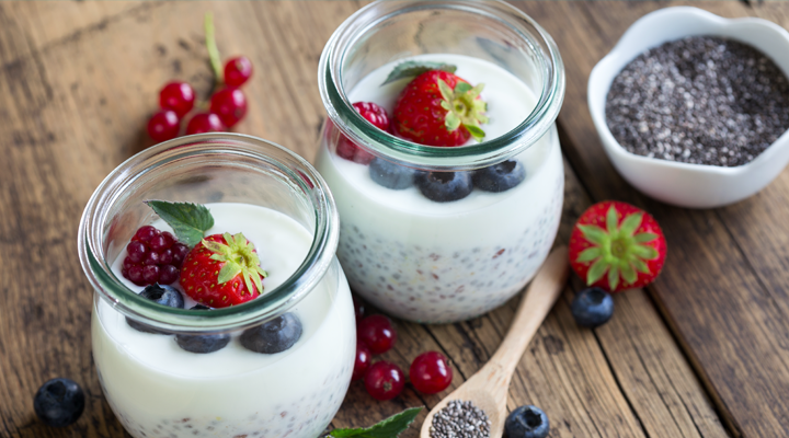 Given that September is Fruit and Veggies – More Matters Month, what better way to celebrate than with this no-sugar added coconut pudding recipe? The health benefits of coconut are extensive and it’s naturally sweet!