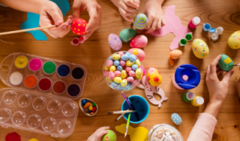 These three Spring crafts for kids are fun at any age and come with oral health reminders!