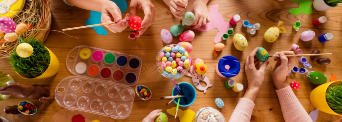 These three Spring crafts for kids are fun at any age and come with oral health reminders! 