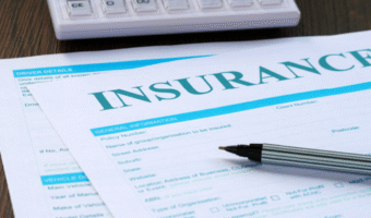Dental insurance claim form.