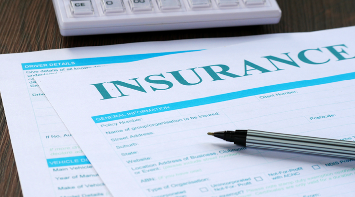 Dental insurance claim form.