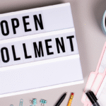 Open enrollment announcement.